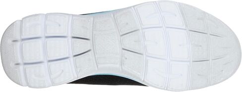 Skechers Sport Women's Summits Sneaker,black/turquoise,10 W US in Saudi Arabia