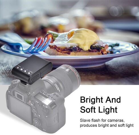 Highlight Flashlight, Mini Portable Digital On Camera Hot Shoe Mount Flashlight for DSLR Cameras in Saudi Arabia