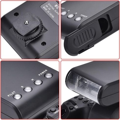 Highlight Flashlight, Mini Portable Digital On Camera Hot Shoe Mount Flashlight for DSLR Cameras in Saudi Arabia