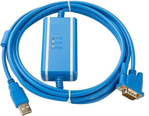 مفتاح USB كبل التسلسلي CS1W-CIF31+ USB-CIF31 USB إلى R232 محول برمجة البرمجة البصرية 232 (نوع العزل الأزرق) in Kuwait