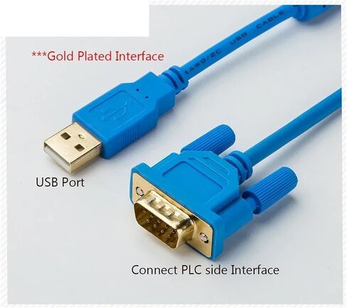 مفتاح USB كبل التسلسلي CS1W-CIF31+ USB-CIF31 USB إلى R232 محول برمجة البرمجة البصرية 232 (نوع العزل الأزرق) in Kuwait