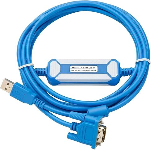 مفتاح USB كبل التسلسلي CS1W-CIF31+ USB-CIF31 USB إلى R232 محول برمجة البرمجة البصرية 232 (نوع العزل الأزرق) in Kuwait