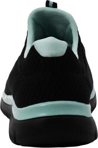 Skechers Sport Women's Summits Sneaker,black/turquoise,9.5 M US in Saudi Arabia