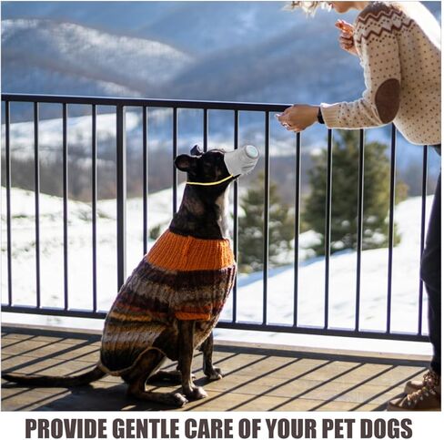 STOBOK Adjustable Dog Gas Maskss Dog Muzzle Reusable Puppy Masks Breathable Dog Mouth Protection Masks Filter Air Pollutants for Small Large Dogs L Dark Grey in Kuwait