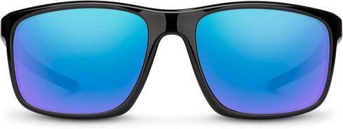 Suncloud Respek Polarized Sunglasses – 100% UV Protection – Comfortable Fit, Trendy Design – for Men & Women – Matte Crystal + Polarized Blue Mirror Lenses in Saudi Arabia