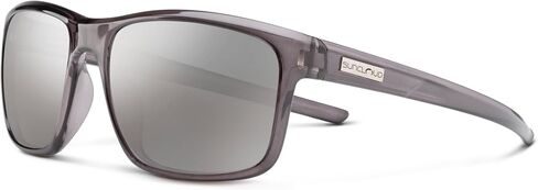 Suncloud Respek Polarized Sunglasses – 100% UV Protection – Comfortable Fit, Trendy Design – for Men & Women – Matte Crystal + Polarized Blue Mirror Lenses in Saudi Arabia