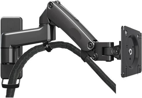 F150 3-12kg Aluminum Gas Spring Monitor TV Wall Bracket 2 Arm LCD 24" - 35" LCD Stand Monitor Stand LED Stand(F150 Matte Charcoal) in Kuwait