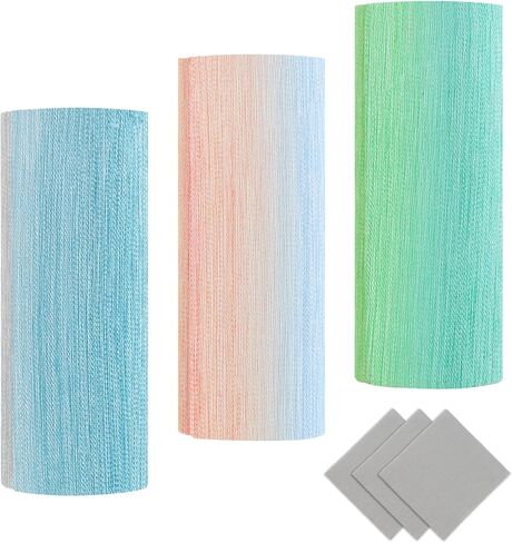 ANLIOTO 3 Pack Eyeglass Case Hard Shell, Vintage Lightweight Glass Case with Cleaning Cloths, Portable Protective Case for Women, Men in Kuwait