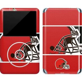 Skinit MECAL MP3 Player Skin متوافق مع iPod Classic (6th Gen) 80GB - تصميم NFL Cleveland Brown Zone مرخص رسميًا