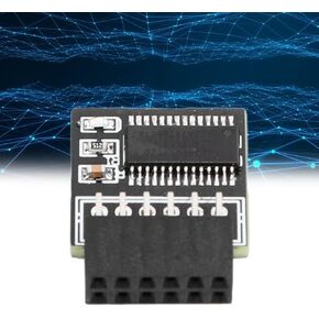 TPM SPI 12Pin Module for GC TPM2.0 S, Better Compatibility with DDR4 motherboards, SPI Interface, Computer, 10 11 Compatible for GC TPM2.0 S