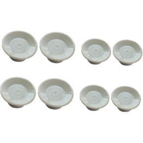 8Pcs Laptop Stand Slip PVC Cushion Risers for Stable Elevation of Laptop Tablet Keyboard Portable and Easy to Install Suction Cup Design for Home Office Use