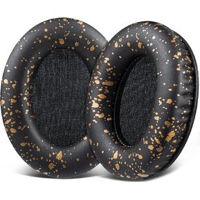 SOULWIT Replacement Earpads for HyperX Cloud 1/2/3/Pro/Core/Alpha/Alpha S/Alpha Pro/Flight/Flight S/Stinger/Stinger S, CloudX Stinger/Stinger Core/Flight Headset - Orange