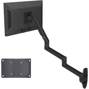 DL-7013 17-38 Inch Mechanical Spring Aluminum Steel LCD Monitor Mount TV Wall Mount Bracket Long Arm 2-10 kg 3-11 kg 100x100 200x200(7013II Black)