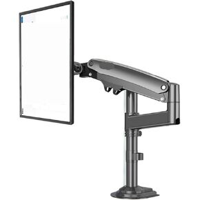 H100 22-35 inch 17-30 inch Gas Spring Monitor Stand Arm Full Motion LCD TV Stand 2-9 kg 2-12 kg Double Arm Clamp Stand U3(2-9kg White)