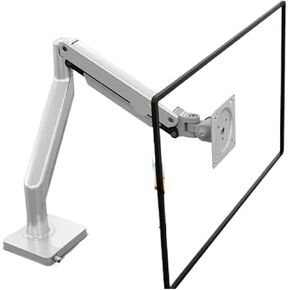 G40 Gas Spring Arm 22-40 Inch Screen Desktop Monitor Stand 360 Degree Rotation 3-15 Kg Monitor Mounting Arm(Black)