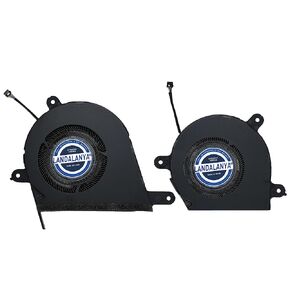 Replacement New CPU and GPU Cooling Fan for ASUS Zenbook Pro 14 Duo OLED UX8402Z UX8402ZA UX8402ZE Series BAPA0607R2HY001 BAPA0807R2HY005 DC12V 0.5A Fan