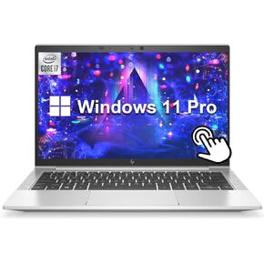 HP EliteBook 830 G8 Touchscreen Laptop, 13.3" Full HD, 11th Core i7-1185G7, 32GB RAM, 512GB SSD, CAM, Backlit Keyboard, HDMI, CAM, Windows 11Pro(Renewed)