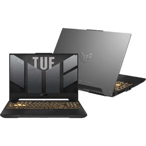 EXCaliberPC 2023 ASUS TUF Gaming F15 FX507ZI-F15.I74070 (Intel Core i7-12700H, 16GB DDR4 RAM, 1TB NVMe SSD, NVIDIA GeForce RTX 4070 8GB, 15.6" 144Hz FHD, Windows 11) Gaming Laptop - Mecha Gray