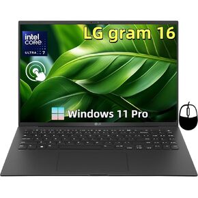 LG gram 2025 Touchscreen Laptop, Copilot PC, Intel Ultra 7 Series 2 Processor, 17" 2K 320nits Dispaly, Intel Arc Graphics, 32 GB RAM 1 TB SSD, Wi-Fi 7, Windows 11 Pro & Office Lifetime, w/Accessories
