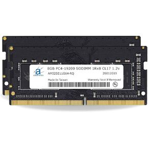 Adamanta 16GB (2x8GB) Compatible for Lenovo ThinkPad L380 Yoga Laptop DDR4 2400MHz PC4-19200 SODIMM 1Rx8 CL17 1.2v Notebook Memory Module Upgrade RAM