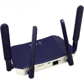 4g Portable WiFi, Range 4g LTE Wireless Router 300MBPS 4 Antennas with SIM Card Slot for The Office (US Plug)