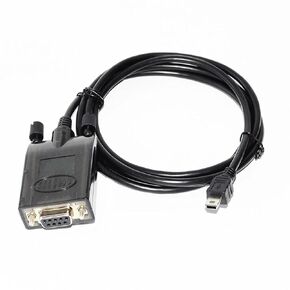 D-SUB 9PIN Female to MINI USB 5PIN RS232 Serial Communication Cable