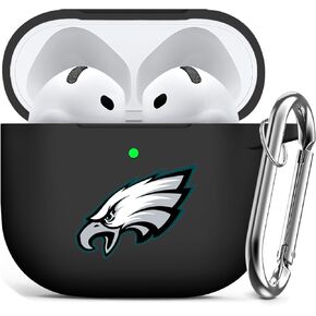 Compatible fit AirPods 4 Charging Case Cover,for Bengals Team Fans Tup Silicon Protective Case Cover with Keychain fit Men Women Gifts.