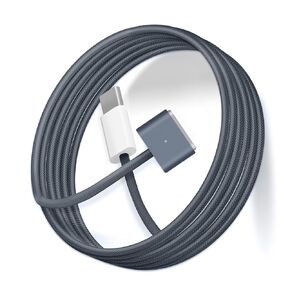 140W USB-C to Magnetic 3 Cable(2m/6.6ft),Compatible with Mac Air 2023/2022(M2),Mac Pro 2023(M1,M2,M3 13-16 inch),MacBook Pro Charger Cord (M2,M3,M4)