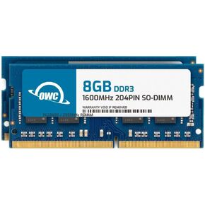 OWC 16GB (2x8GB) DDR3L 1600 PC3L-12800 CL11 2Rx8 204-pin 1.35V Non-ECC SODIMM Memory RAM Module Kit Compatible with Synology NAS DS1817+ RS818+ RS818RP+ RS1219+