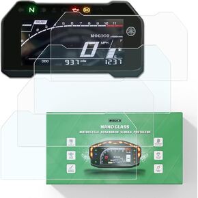 إكسسوارات دراجات نارية مجموعة حامي لوحة دائرة دائرة معلومات NANO من أجل Yamaha YZF-R7 2022+ (2 × Ultra Clear & 2 X Anti Glare)