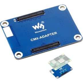 CM5/ CM4 Adapter, Interface Protection Adapter Board Compatible with Raspberry Pi Compute Module 5/4 Series, Provides Physical Protection for Frequent Plugging and Unplugging of CM4 / CM5 Socket