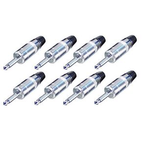 rean 8 Neutrik NYS225L 1/4 6.35mm Jumbo Speaker Connector w/ 8mm Large Opening