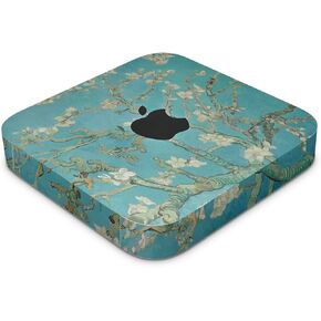 Skin Compatible with Apple Mac Mini M2 Pro (2023) - Almond Blossom - Premium 3M Vinyl Protective Wrap Decal Cover - Easy to Apply | Crafted in The USA by MightySkins