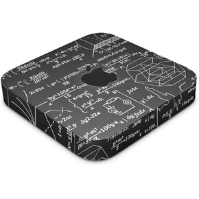 Skin Compatible with Apple Mac Mini M2 Pro (2023) - Mathematical - Premium 3M Vinyl Protective Wrap Decal Cover - Easy to Apply | Crafted in The USA by MightySkins