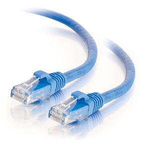 C2G / Cables To Go 29003 Cat6 Snagless Unshielded (UTP) Network Patch Cables- 50 Pack, Blue (3 Feet/0.91 Meters) by C2G