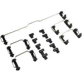 Keyboard Balance Bar Plate-Mounted Stabilizers Balancing Poles 6.25u for MX Switches Mechanical Keyboard Big for Key