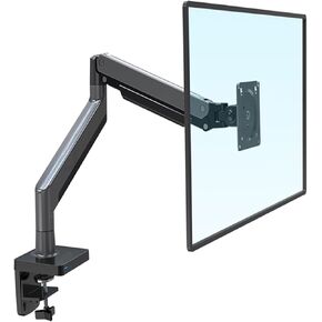 G40 G45 Gas Spring Arm 22-40 Inch Curved Screen Desktop Monitor Stand 360 Degree Rotation 3-15 Kg Monitor Mounting Arm(G40-Black)