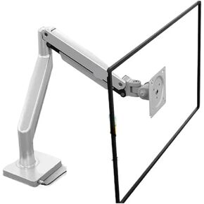G40 22-40 Inch Monitor Screen Desk Mount Gas Spring Arm Computer Stand 360 Rotation 3-15 Kg(with Adaptor)