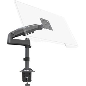 H100 Gas Spring 17-30 Inch Monitor Stand Arm Full Motion Desktop Monitor TV Mount Bracket Loading 2-9 kg(Matte Charcoal)