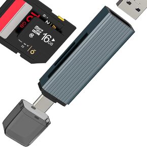 USB C to SD Card Reader(3 in 1)for Apple OTG 3.0 Adapter for iPhone 16 15 Pro Max Digital Camera Micro SD TF Memory Photo Transfer MacBook Computer Compatible for Samsung for iPad Android Flash Drive