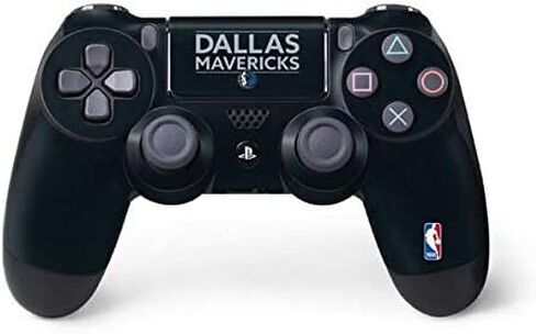 Skinit Decal Gaming Skin Compatible with PS4 Controller - Officially Licensed NBA Dallas Mavericks Black Animal Print Design in Saudi Arabia