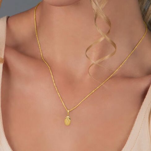 Diamond2Deal مجوهرات فاخرة من الذهب عيار 14 قيراط وسام معجزة للنساء in Saudi Arabia