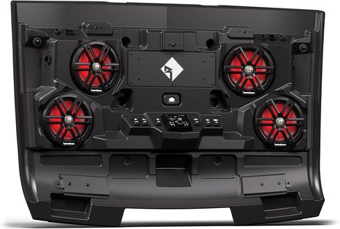 Rockford Fosgate RNGR18-ROOF4M2 All-in-One Ranger Roof Audio System – Front & Rear Audio Roof for Select 2018+ Polaris Ranger Crew 4-Door Models in Saudi Arabia