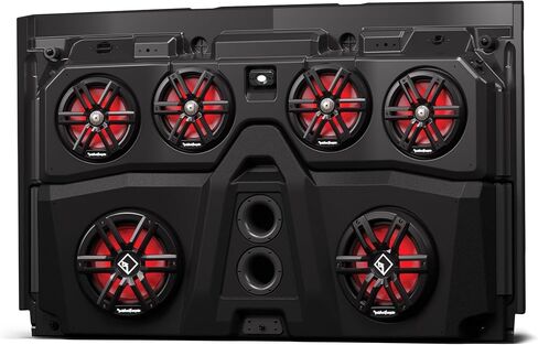 Rockford Fosgate RNGR18-ROOF4M2 All-in-One Ranger Roof Audio System – Front & Rear Audio Roof for Select 2018+ Polaris Ranger Crew 4-Door Models in Saudi Arabia