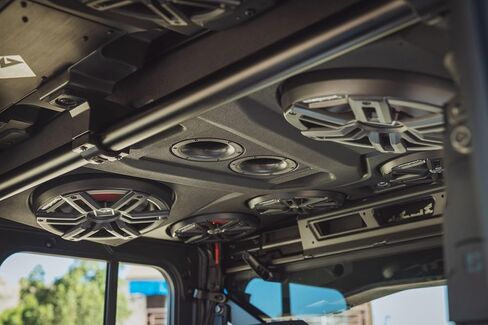 Rockford Fosgate RNGR18-ROOF4M2 All-in-One Ranger Roof Audio System – Front & Rear Audio Roof for Select 2018+ Polaris Ranger Crew 4-Door Models in Saudi Arabia
