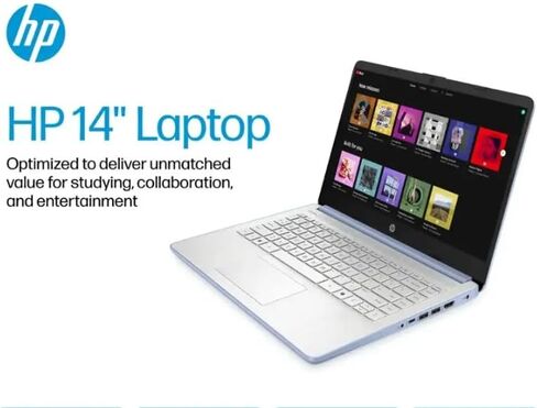 HP 2025 Student Business Laptop, Intel Processor N150(up to 3.6 GHz), 14 Inch LED Screen,16G RAM, 128GB Storange,1 Year Office 365, Windows 11 Home,w/YYY Accessories,Honey Lavender in Kuwait