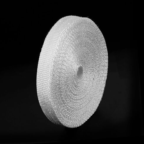 MECCANIXITY 1pcs Fiberglass Cloth Tape 30m(33 Yard) x50mmx0.3mm E Glass Fiber Fiberglass Mesh Glass Fiber Mesh Woven Fiberglass Fabrics Insulation Tape for Reinforcement Repair in Saudi Arabia