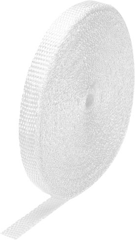 MECCANIXITY 1pcs Fiberglass Cloth Tape 30m(33 Yard) x50mmx0.3mm E Glass Fiber Fiberglass Mesh Glass Fiber Mesh Woven Fiberglass Fabrics Insulation Tape for Reinforcement Repair in Saudi Arabia