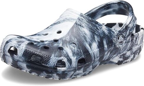 Crocs Unisex Adult Classic Marbled Tie Dye Clog, Quartz/Multi, 6 Men/8 Women in Saudi Arabia