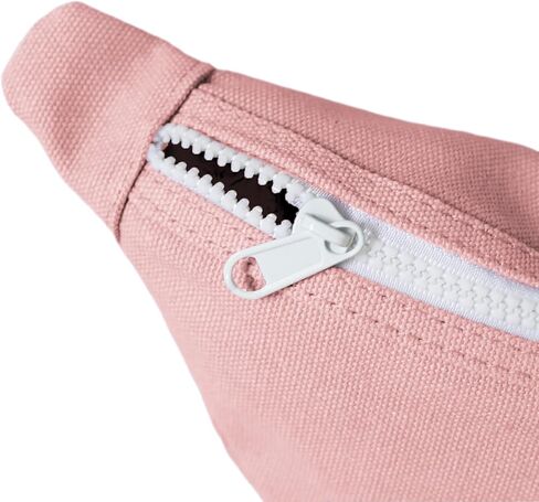 amokk Canvas Fanny Pack for Kids Crossbody Waist Bag for Unisex Toddler Boys Girls (Light Denim) in Kuwait